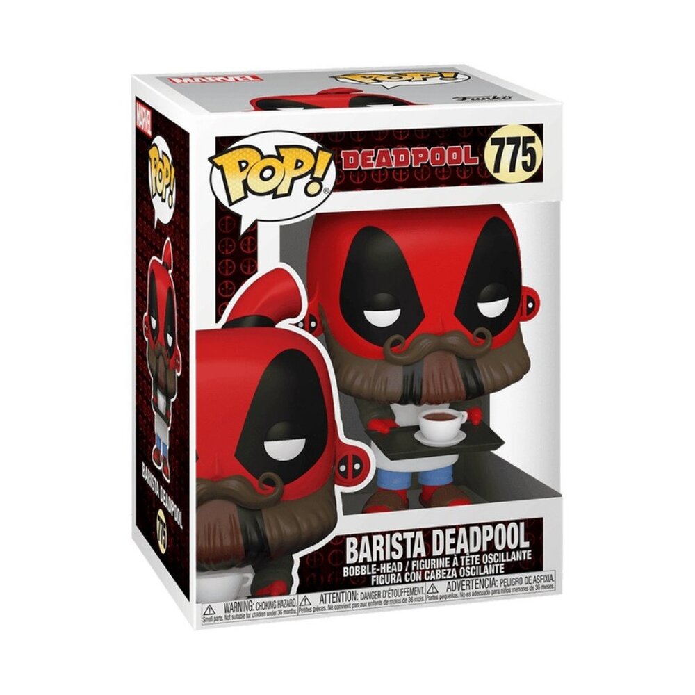 Funko POP! Marvel Deadpool 30th Anniversary Barista Deadpool Figure #775